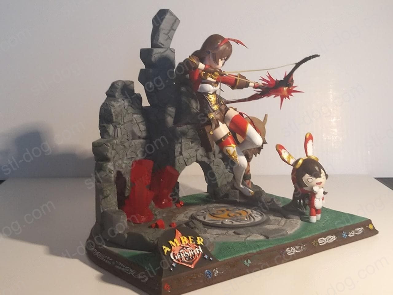 原神 安柏(Amber) 3D打印图纸